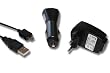 Set de 4 accessoires: chargeur, allume cigare, cable USB adapt� pour SAMSUNG Galaxy S II, S 2, S2, i9100, i 9100