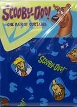 Scooby Doo Ready Made Curtains Pair 66 x 54 100% OFFICIAL Matches fabric on underside of all Scooby duvet covers