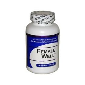 Female Well (100 Tablets) - Concentrated Herbal Blend - Dietary Supplement