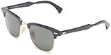 Ray-Ban 0RB3507 136/N551 Polarized Clubmaster Sunglasses,Black/Arista,51 mm