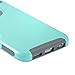 iPhone 6S Case, technext020 Non Slip iPhone 6 6S (4.7) Case Hard Plastic Silicone Protective Case Rubber Bumper Slim Heavy Duty Dual Layer Mint Cover for iPhone 6 (2014) and iPhone 6S (2015)
