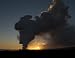 Lava Meets the Sea at Dusk at Volcanoes National Park on Hawaii's Big Island - Fine-Art Gicl&Atilde;&copy;e Photographic Print by Brendan Reals