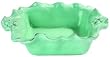 Fleur De Lis Square Casserole Celadon