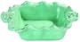 Fleur De Lis Square Casserole Celadon