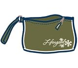 Velveteen Wristlet - - DARK GREEN