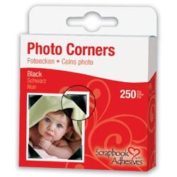 Huge save onscrapbooking corners 3L Helmar Photo Corners Self Adhesive 250/Pkg 3/8