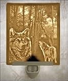Wolves Flat Porcelain Lithophane Nightlight 31 YXWkLuOL. SL160 Wolves Flat Porcelain Lithophane Nightlight