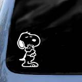 SNOOPY with WOODSTOCK Vinyl Sticker/Decal