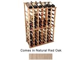 Wine Cellar Innovations Designer Series Collection Natural Red Oak Half Height with Diplay 42x27x13-in.