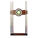 Nine Ball 2 piece Wood and Mirror Wall Cue Rack - Game Room Products > Billiards > Pool Theme
