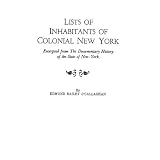 Lists of Inhabitants of Colonial New York