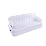 Smart Air Beds 5 x 1 Inflatable King Sized Sofa/Bed (Regal White; 3 Person)