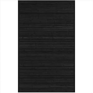 Zhu Black Contemporary Rug Size: 3'3 x 5'3 by