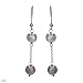 Made in Italy Stylish Earrings With Faux pearls title=