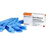 Medical Gloves - Nitrile Medical Grade (Latex Free) 4 Gloves/Box (2 Pair)