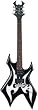 Metal Master Warlock Electric Guitar - Black & Gray