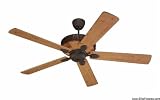 Monte Carlo Fans 5GL66WI Fan Bronze