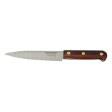 LamsonSharp 39634 Rosewood Stamped 6 Kullenschliff Serrated Utility Knife