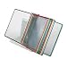 Tarifold, Inc. D291 Desktop Reference Starter Set with Ten Display Pockets, 20 Sheet Capacity
