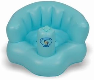 Infant Mother's Safety Inflatable Baby Bath Seat to Toddler Tub (Blue)