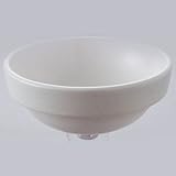 洗面ボール 陶器 チタンマット 半埋型直径270ミリ