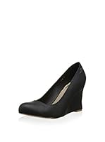 Feud Britannia Sandalias de cuña (Negro)