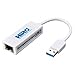 HiRO H50224 USB 3.0 10/100/1000 Gigabit Ethernet Adapter Windows 10 8.1 8 7 32-bit 64-bit Mac OS X 10.6 to 10.10 Compatible