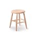 International Concepts 1S-818 18-Inch Scooped Seat Stool, Unfinished