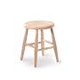 International Concepts 1S-818 18-Inch Scooped Seat Stool, Unfinished