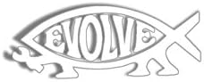 Evolve Jesus Fish