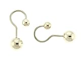 Stainless Steel Dangling Hook with Ball - 18G - Body Piercing / Earrings / Eyebrows - Sold as a Pair