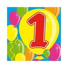 1. Geburtstag Kindergeburtstag Baby Servietten