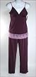 OnGossamer 2 pc Chic Sleek Pajama Set 089806