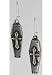 NEW Coffin & Cross Earrings (Earrings)