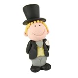 Creative Party Blonde Groom Cake Topper