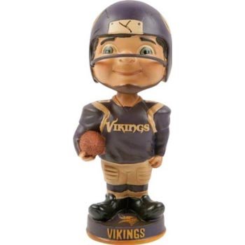 Minnesota Vikings NFL Vintage Retro Bobble Head (Quantity of 1)