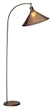 Mica Shade Arc Floor Lamp