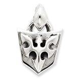 Sterling Silver Antiqued Gothic Pendan