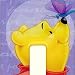 Winnie the Pooh Smart Tiles Stick-On Light Switch Cover (Toggle)
