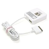 FILCO モバクルforiPhone/iPod+USB  iPod,iPhone対応ACアダプター アップル純正コネクタ採用 USBポート付き ホワイト PLS5I2