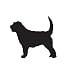 Hound Dog Pet Otterhound Car Truck Vehicle Bumper Helmet Decal Sticker Wall Art Laptop Design Skin Stickers