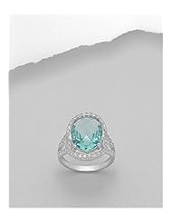 CZ Ring In 92.5 Sterling Silver