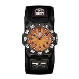 EVO SEAL Series 2, Orange Dial w/Date, Nylon/Velcro Strap