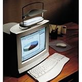 Glare-Free Mounting Computer Monitor Lamp (Taupe) (3 1/8