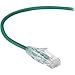 Black Box C6PC28-GN-07 SLIM-NET CAT6 PATCH CABLE GREEN 7FT