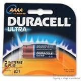 Duracell MX2500B2PK Photo Batteries, Size AAAA (2 Batteries)