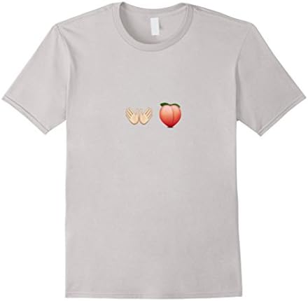 Men's EMOJI HANDS PEACH Small Silver