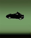 Wall Mural Vinyl Sticker BMW Z1 1988 - 1991 A241