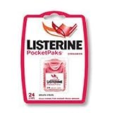 Listerine Pocket Paks Oral Care Strips,Cinnamon,PFI43710 24 STRIPS PER PACK. 12 PACKS PER BOX. SOLD AS 1 BOX OF 12.