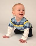 Bamboo Baby Layered Sleeve Tee - 3-6m